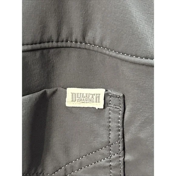 Women's Duluth Lined Flexpedition Utility Cargo Pants Sz 12 Nylon Blend 29" Ins - Picture 6 of 12